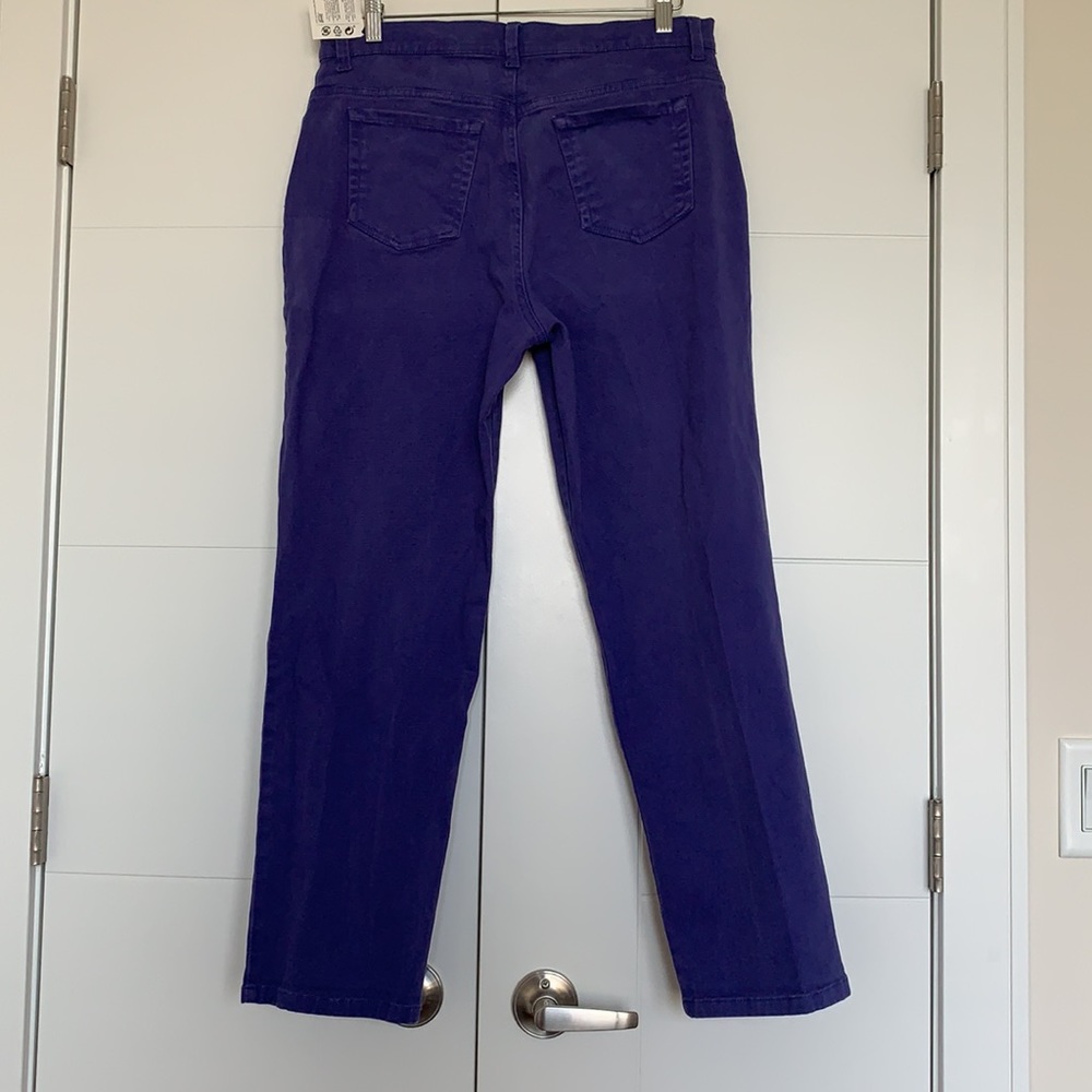 Women’s Jeans Gloria Vanderbilt Purple Size 14 - Picture 5 of 5